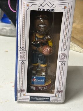 Pepsi Blue & Red Bobblehead with Black and Gold Jersey